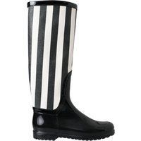 Gestreifte Regenstiefel wasserdicht