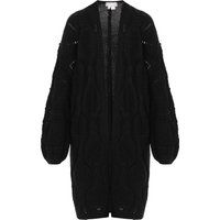 usha Strickjacke Frauen schwarz meliert