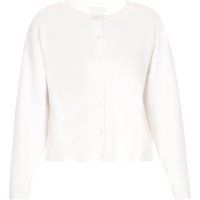 usha Strickjacke Frauen cremefarben