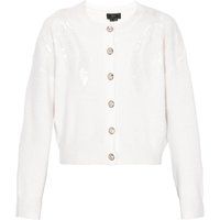 Faina Strickjacke Frauen cremefarben