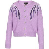 Faina Strickjacke Frauen lila