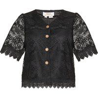 usha Strickjacke Frauen Schwarz