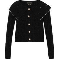Faina Strickjacke Frauen Schwarz