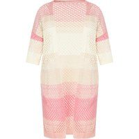usha Strickjacke Frauen mehrfarbig rosa
