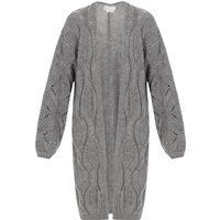 usha Strickjacke Frauen Graumelange