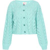 IZIA Strickjacke Frauen Türkis