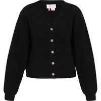IZIA Strickjacke Frauen Schwarz