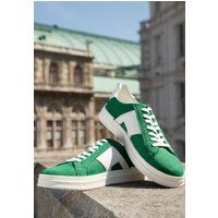 Grüne Öko-Leder Sneaker