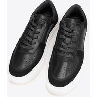 Herren Leder Sneaker mit Perforationen