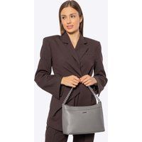 Baguette Schultertasche aus Öko-Leder