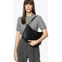 Elegante Leder-Schultertasche mit Kette
