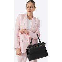 Elegante strukturierte Handtasche aus Leder