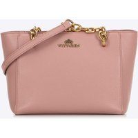 Elegante Schultertasche aus Leder mit Kette