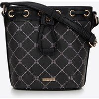 Beuteltasche aus Öko-Leder mit Monogramm