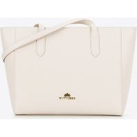 Elegante Leder Shopper Tote Bag
