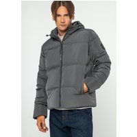 Herren-Steppjacke mit Kapuze