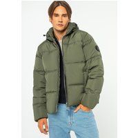 Herren Steppjacke mit Kapuze