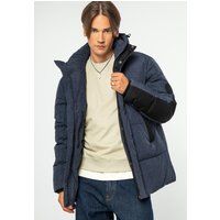 Marineblaue Herren Daunenjacke