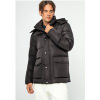 Herren Steppjacke mit Kapuze