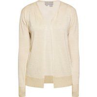 Elegante Strickjacke mit Knopfleiste und Rundhalsausschnitt