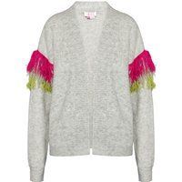IZIA Strickjacke Damen grau melange