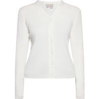 Klassische Strickjacke mit Rippenmuster