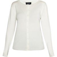 usha Strickjacke Damen Wollweiß