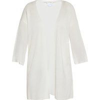 Offene Strickjacke mit V-Ausschnitt