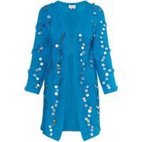 IZIA Strickjacke Damen blau