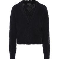 Elegante Strickjacke mit Spitzendetails