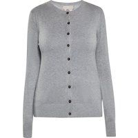 Klassische Strickjacke mit Knopfleiste