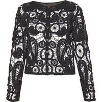 usha Strickjacke Frauen Schwarz