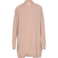 Offene Strickjacke mit strukturierter Strickerei