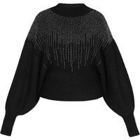 Faina Pullover Frauen Schwarz