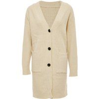 RISA Strickjacke Damen Beige