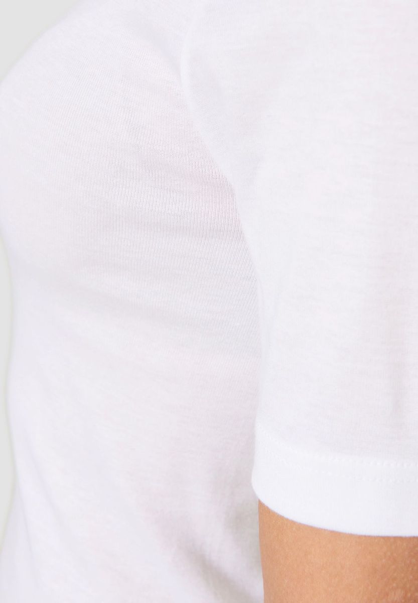 Figurbetontes Unterhemd mit kurzen Ärmeln