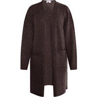 Locker geschnittene lange Strickjacke