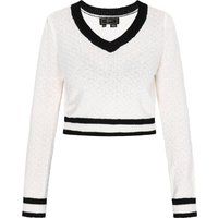 Faina Pullover Frauen cremefarben