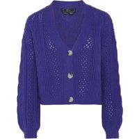 Faina Strickjacke Damen KÖNIGSBLAU