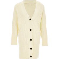 RISA Strickjacke Damen Wollweiß