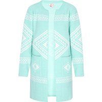 IZIA Strickjacke Frauen Aqua