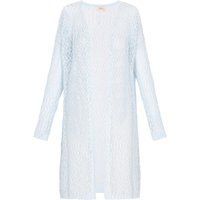 Offener Strickcardigan mit langen Ärmeln