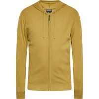 Herren Strickjacke mit Kapuze und Reißverschluss