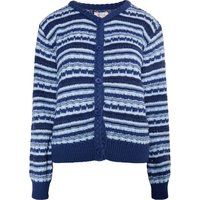 IZIA Strickjacke Damen Marine Mehrfarbig