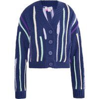 IZIA Strickjacke Damen Marine Mehrfarbig