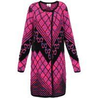IZIA Strickjacke Frauen schwarz mehrfarbig