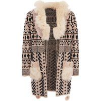 Faina Strickjacke Damen rosa