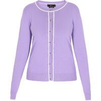 Faina Strickjacke Frauen Lavendel