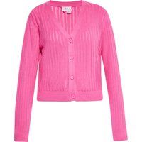Kurze Strickjacke aus Baumwolle