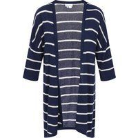 usha Strickjacke Frauen Marineweiß